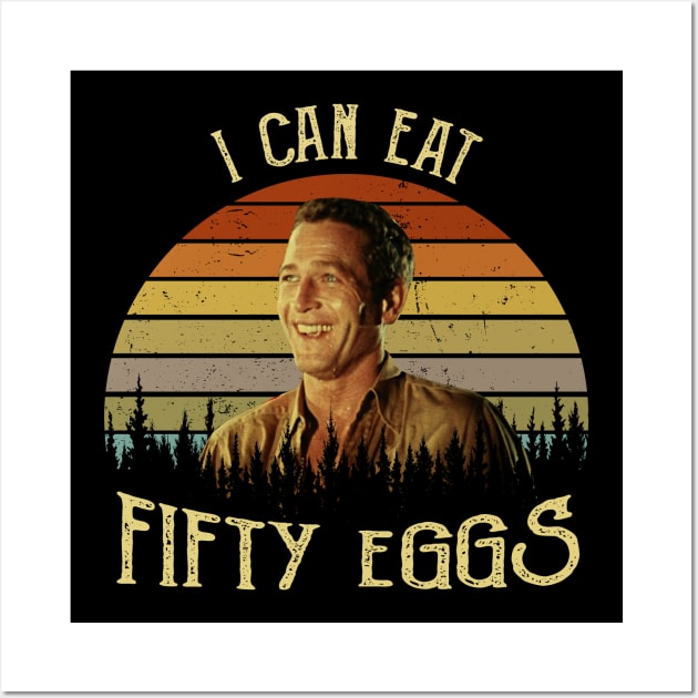 Eat Fifty Eggs Wall Art by yasine-bono